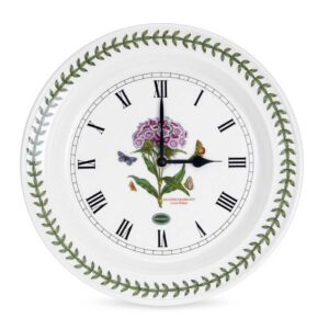 Часы настенные Portmeirion Ботанический сад Гвоздика турецкая 25см 1