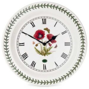 Часы настенные Portmeirion Ботанический сад Мак 25см 1