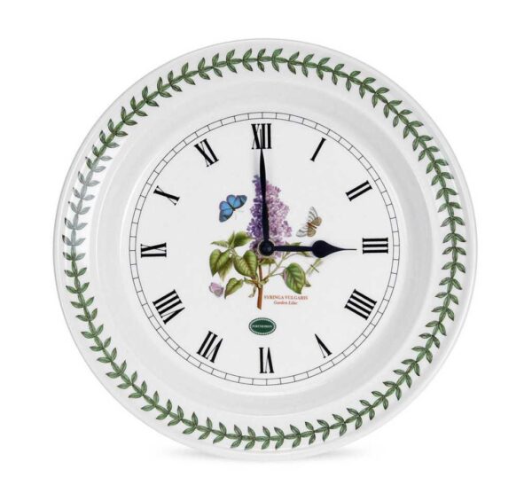 Часы настенные Portmeirion Ботанический сад Сирень 25см 2
