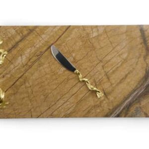 Доска для сыра прямоугольная с ножом Michael Aram Виноградная лоза 37,5см MAR132034 2