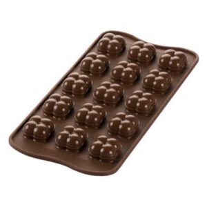 Форма для приготовления 3D конфет Silikomart Шоколадная игра 1