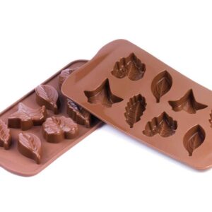 Форма для приготовления конфет Silikomart Природа 5,1х2,3см шоколадная 1