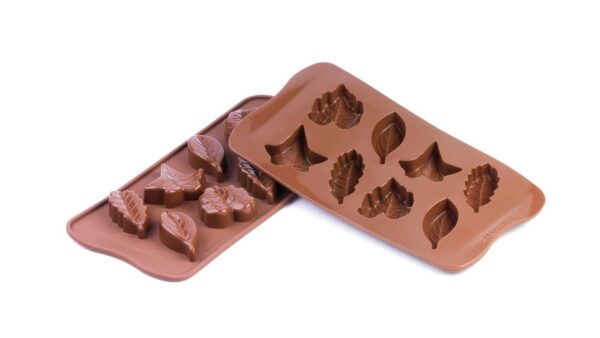 Форма для приготовления конфет Silikomart Природа 5,1х2,3см шоколадная 1