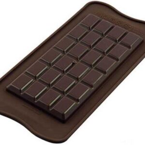 Форма для шоколадной плитки Silikomart Классика 15,5х7,6см шоколадная 1