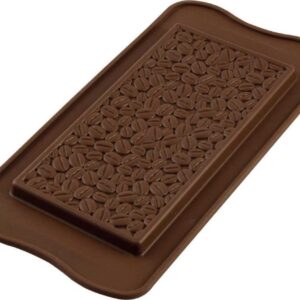 Форма для шоколадной плитки Silikomart Кофе 15,5х7,6см шоколадная 1