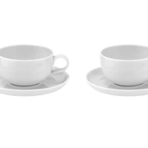 Набор чашек чайных с блюдцем Portmeirion Выбор 250мл 2шт белый 1