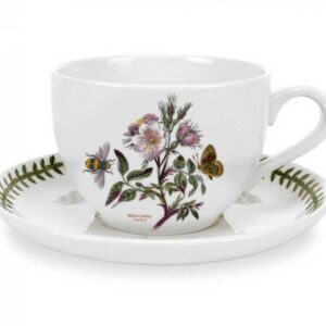 Набор чашек для завтрака с блюдцем Portmeirion Ботанический сад Шиповник 500мл 6шт 1