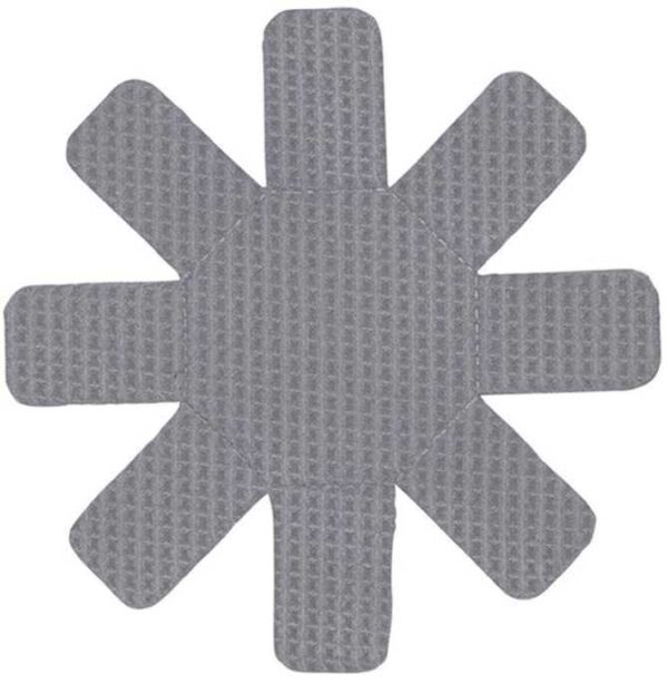 Набор из 2 ковриков защитных для антипригарного покрытия серый 1
