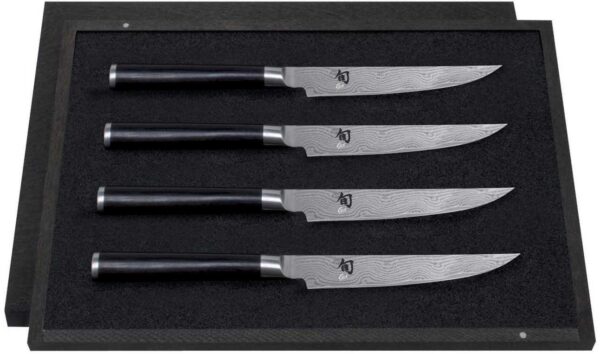 Набор из 4 ножей для стейка KAI Шан Классик 12см 1