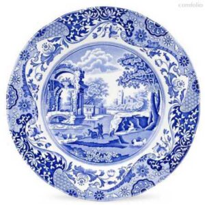 Набор из 4 тарелок обеденных 27см Голубая Италия Spode 1