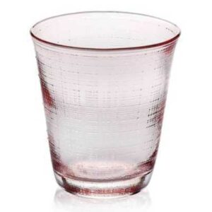 Набор стаканов для воды IVV Деним 270мл розовый 6шт