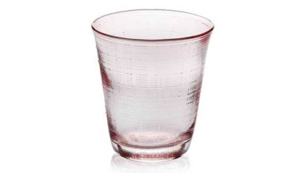 Набор стаканов для воды IVV Деним 270мл розовый 6шт