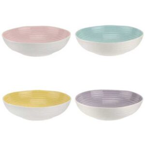 Набор тарелок для пасты Portmeirion Софи Конран для 23,5 см 4шт 4 цвета 1