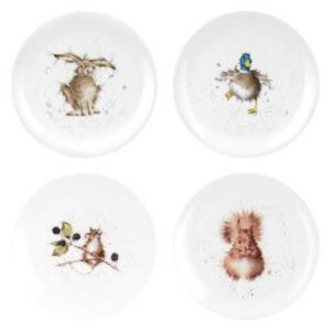 Набор тарелок закусочных Royal Worcester Забавная фауна 20см 4шт 1