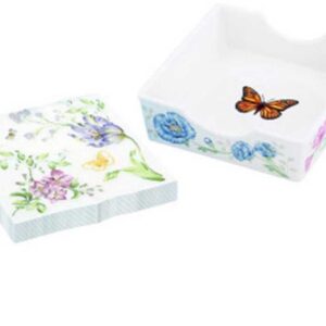 Подставка для салфеток Lenox Бабочки на лугу 12см 1
