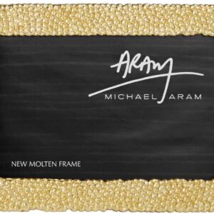 Рамка для фото Michael Aram Золотые жемчужины 13х18см золотистая 1