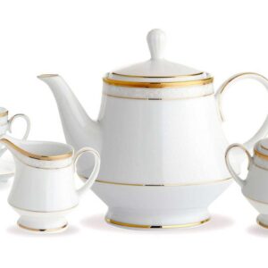 Сервиз чайный Noritake Хэмпшир золотой кант на 4 персоны 11 предметов 1