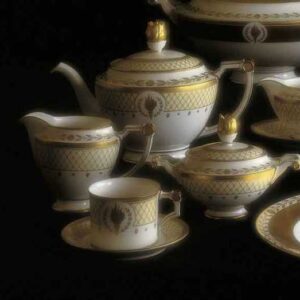 Сервиз чайный Royal Worcester Эмпайр Флэйм 12 28 1