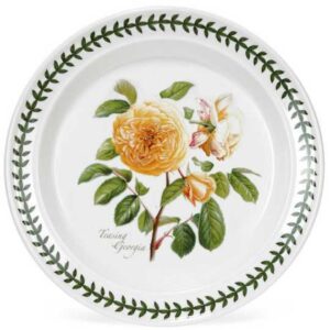 Тарелка десертная Portmeirion Ботанический сад Розы Джорджия жёлтая роза 18см 1