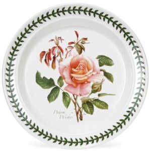 Тарелка десертная Portmeirion Ботанический сад Розы Наилучшие пожелания,чайная роза 18см 1
