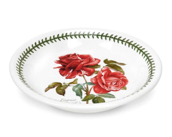 Тарелка для пасты Portmeirion Ботанический сад Розы Ароматное облако красная роза 20см 1