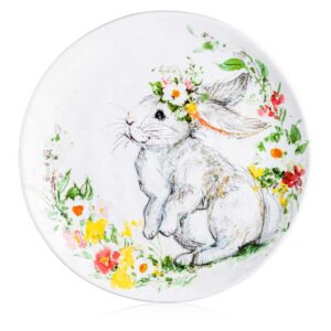 Тарелка обеденная Certified Милый кролик 28см керамика2