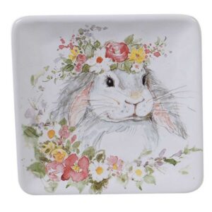 Тарелка пирожковая квадратная Certified Милый кролик-3 15см 1