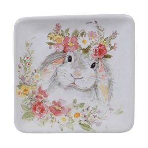Тарелка пирожковая квадратная Certified Милый кролик-4 15см 1