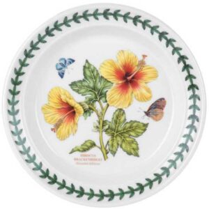 Тарелка пирожковая Portmeirion Ботанический сад Экзотические цветы Гибискус 18см 1
