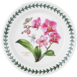 Тарелка пирожковая Portmeirion Ботанический сад Экзотические цветы Орхидея 18см 1