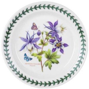 Тарелка пирожковая Portmeirion Ботанический сад Экзотические цветы Водосбор 18см 1