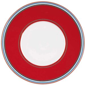 Тарелка закусочная Lenox Городские ценности DKNY 21см красная 1