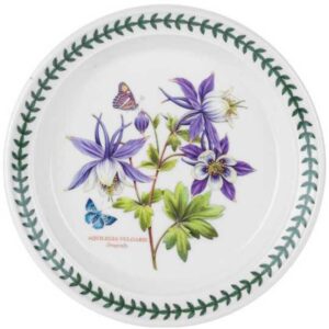 Тарелка закусочная Portmeirion Ботанический сад Экзотические цветы Водосбор 20см 1