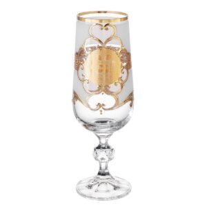 Набор фужеров для шампанского Богемия AS Crystal Клаудия 180 мл 1