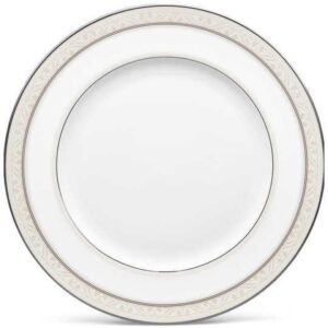 Набор обеденных тарелок Noritake Монтвейл платиновый кант 27см 2