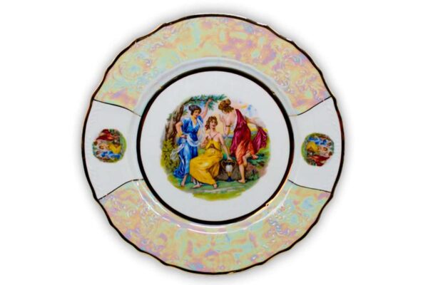 Тарелка десертная Thun Bernadotte Мадонна перламутр 19 см PR-БЕР0023 2