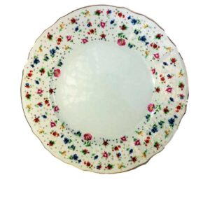 Тарелка мелкая Thun Bernadotte Цветочный декор 25 см 2