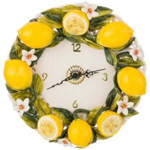 Часы настенные Orgia Лимоны 26 см 2