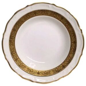 Набор глубоких тарелок Repast Матовая полоса Мария-тереза 23 см 2