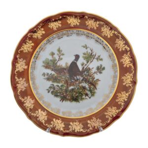 Набор тарелок Repast Охота красная Мария-тереза 25 см 56102 2