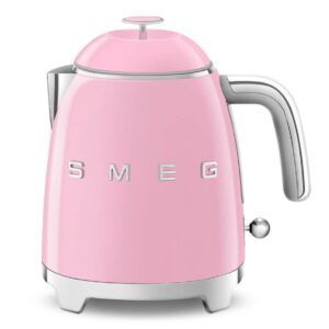 Мини чайник электрический Smeg 0,8л 1400Вт розовый 2