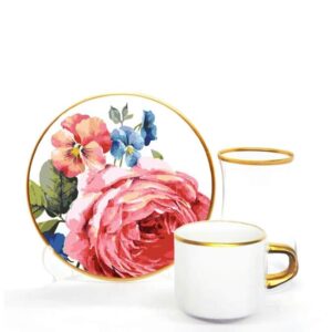 Набор чайно-кофейный Toygar Розы 18пр 2