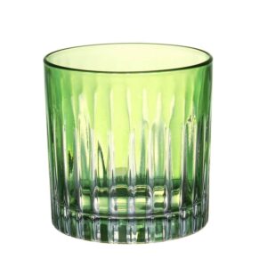 Набор стаканов RCR Cristalleria Italiana Таймлесс зеленый 313 мл 2
