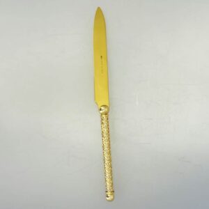Нож десертный Claret золотой 2