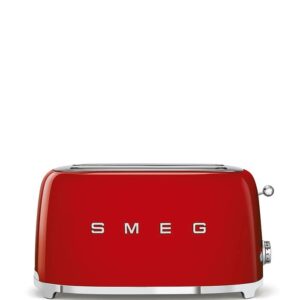 Тостер на 2 ломтика Smeg 950Вт красный 2