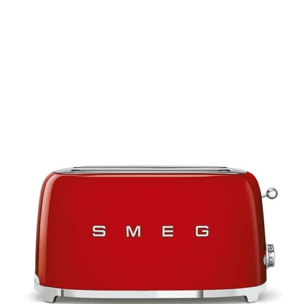 Тостер на 2 ломтика Smeg 950Вт красный 2