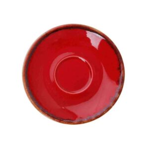 Блюдце для кофейной чашки Porland Seasons Red 12 см красный 2