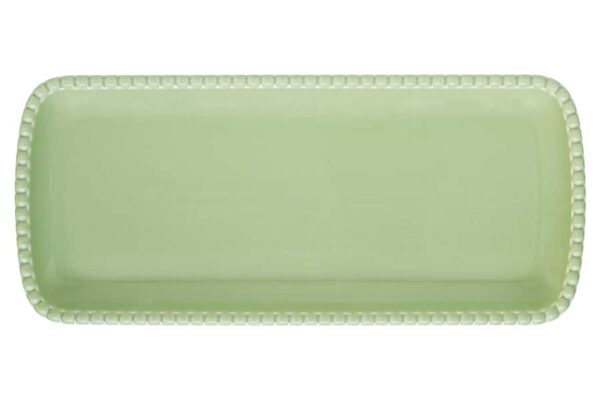 Блюдо прямоугольное Easy Life Tiffany зелёное 36х16 см 2