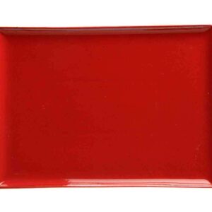 Блюдо прямоугольное Porland Seasons Red 35х26 см красный 2