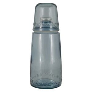 Бутылка для воды San Miguel Natural Water голубые 1л со стаканом 0,22 л 2